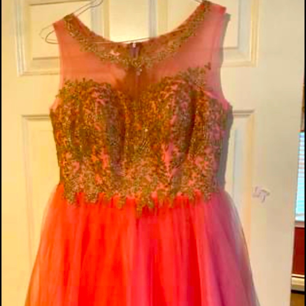 New knee length party dress